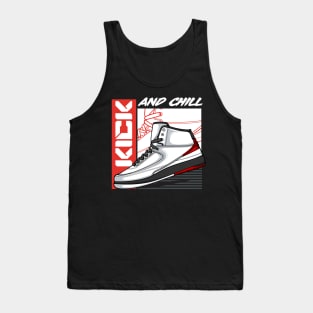 AJ 2 Retro Shoes Art Tank Top